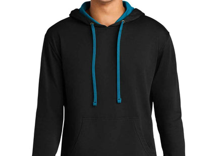 Next Level Apparel Laguna Hoodie NL9301 Black Turquoise