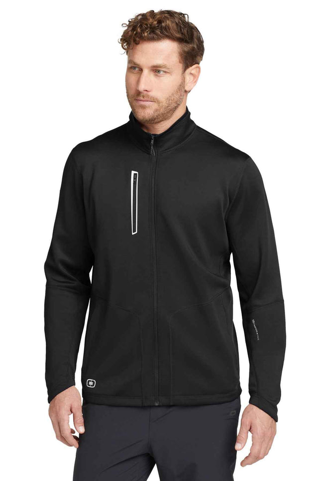OGIO Fulcrum FullZip OE700 Blacktop
