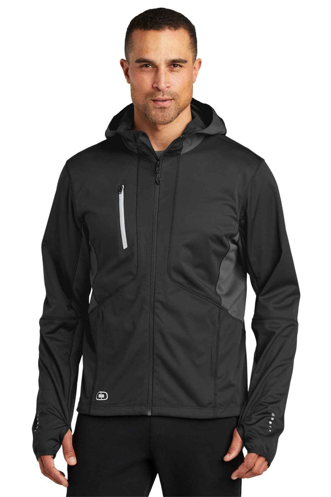 OGIO Pivot Soft Shell OE721 Blacktop Gear Grey
