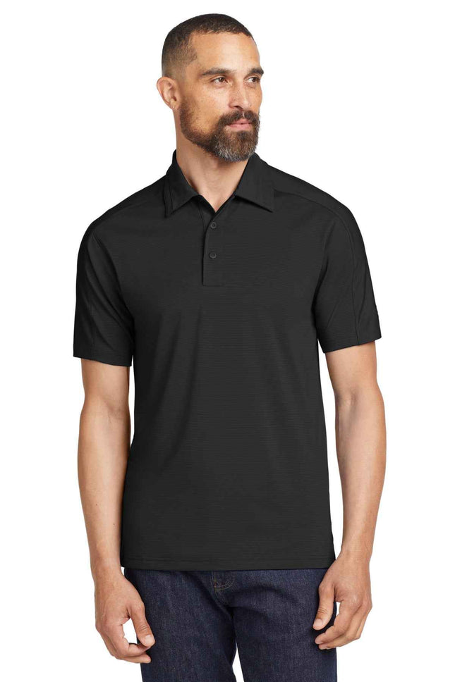 OGIO Linear Polo OG1030 Blacktop
