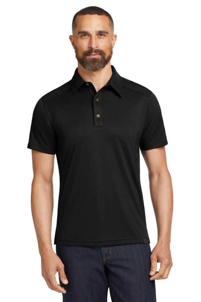 OGIO Hybrid Polo OG109 Blacktop