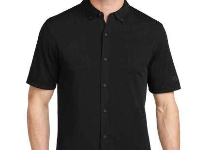 OGIO Gravitate FullButton Polo OG141 Blacktop