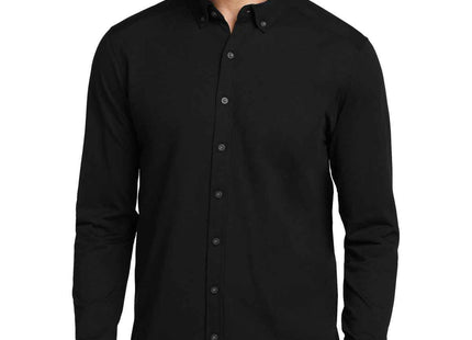 OGIO Code Stretch Long Sleeve ButtonUp OG145 Blacktop