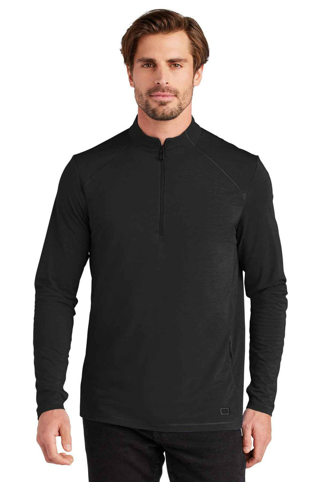 OGIO Motion 1/4Zip OG153 Blacktop