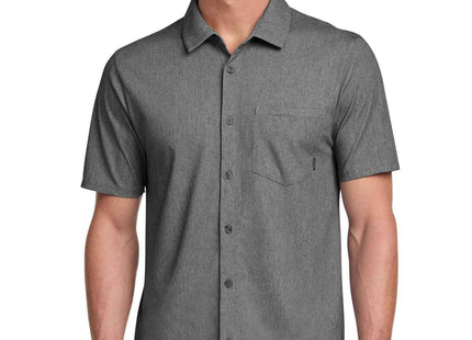 OGIO Extend Short Sleeve ButtonUp OG160 Blacktop Heather