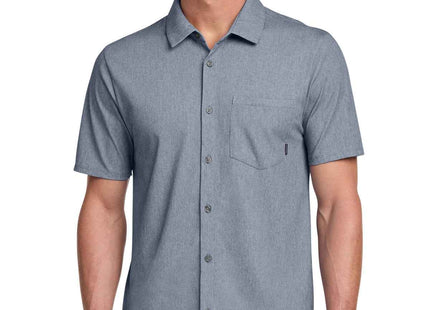 OGIO Extend Short Sleeve ButtonUp OG160 Deep Blue Heather