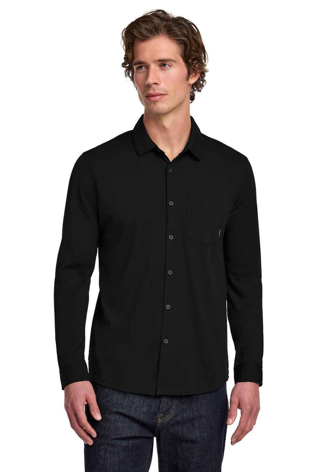 OGIO Extend Long Sleeve ButtonUp OG161 Blacktop