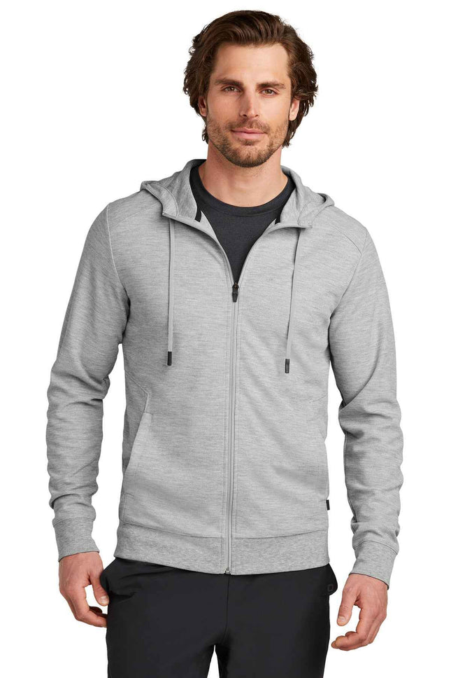 OGIO Revive FullZip OG162 Light Heather Grey