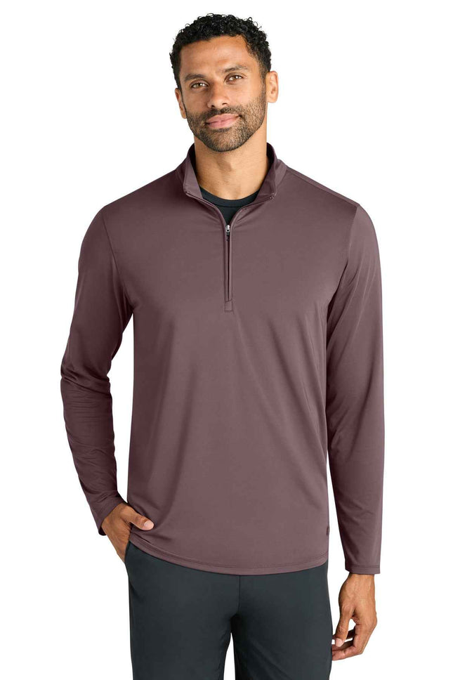 OGIO Regain 1/4Zip OG172 Ashen Plum