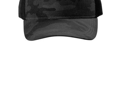 OGIO Fusion Trucker Cap OG603 Black Camo OSFA