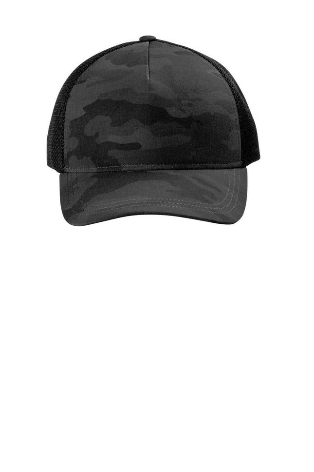 OGIO Fusion Trucker Cap OG603 Black Camo OSFA