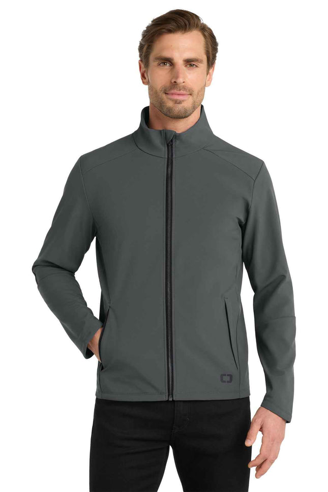 OGIO Commuter FullZip Soft Shell OG755 Diesel Grey