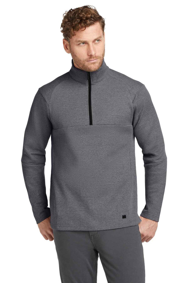 OGIO Transition 1/4Zip OG821 Blacktop Heather