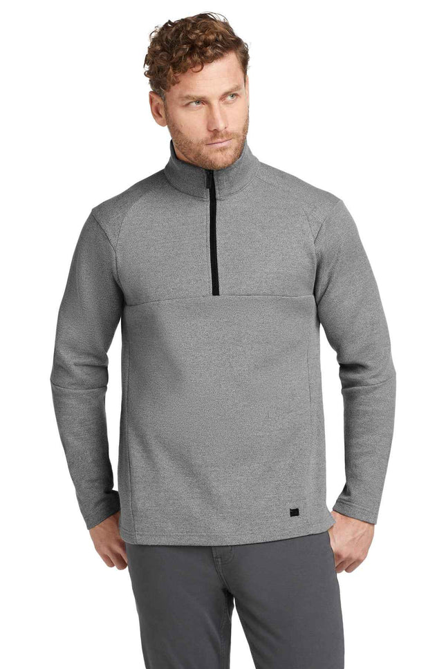 OGIO Transition 1/4Zip OG821 Petrol Grey Heather