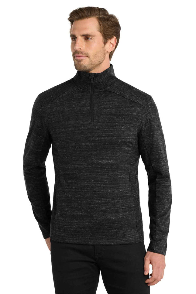 OGIO Flux 1/4Zip OG823 Blacktop Heather
