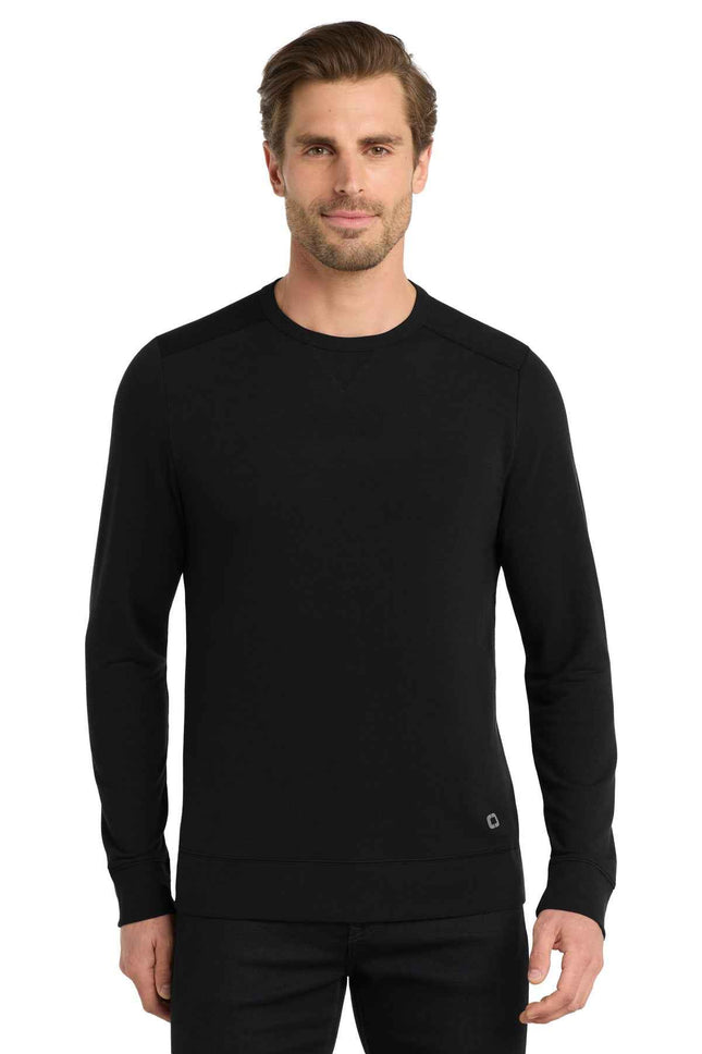 OGIO Luuma Flex Long Sleeve Crew OG825 Blacktop