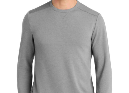 OGIO Luuma Flex Long Sleeve Crew OG825 Petrol Grey Heather