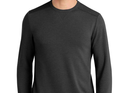 OGIO Luuma Flex Long Sleeve Crew OG825 Tarmac Grey Heather