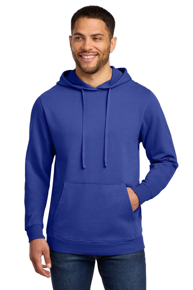 Port & Co Beach Wash GarmentDyed Pullover Hooded Sweatshirt PC098H