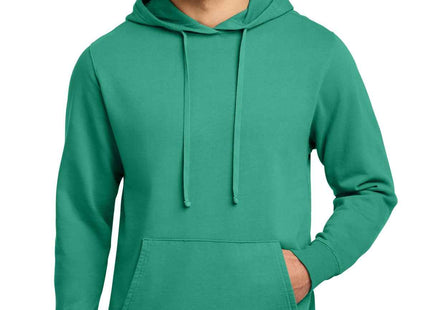 Port & Co Beach Wash GarmentDyed Pullover Hooded Sweatshirt PC098H