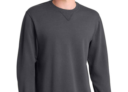 Port & Co Beach Wash GarmentDyed Crewneck Sweatshirt PC098