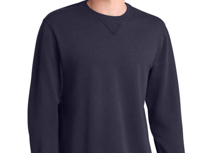 Port & Co Beach Wash GarmentDyed Crewneck Sweatshirt PC098