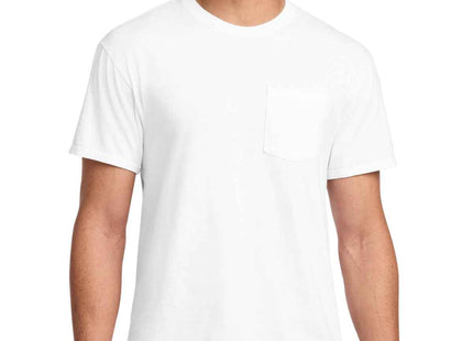 Port & Co Beach Wash GarmentDyed Pocket Tee PC099P