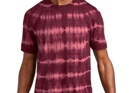 Port & Co Allover Stripe TieDye Tee PC142
