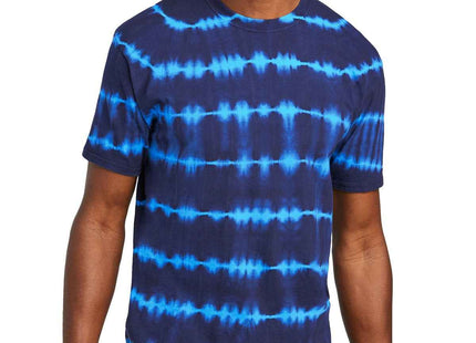 Port & Co Allover Stripe TieDye Tee PC142