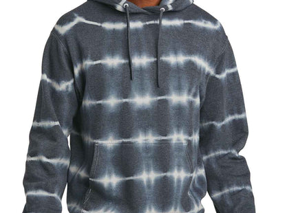 Port & Co Allover Stripe TieDye Fleece PC143