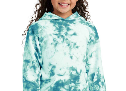 Port & Co Youth Crystal TieDye Pullover Hoodie PC144Y