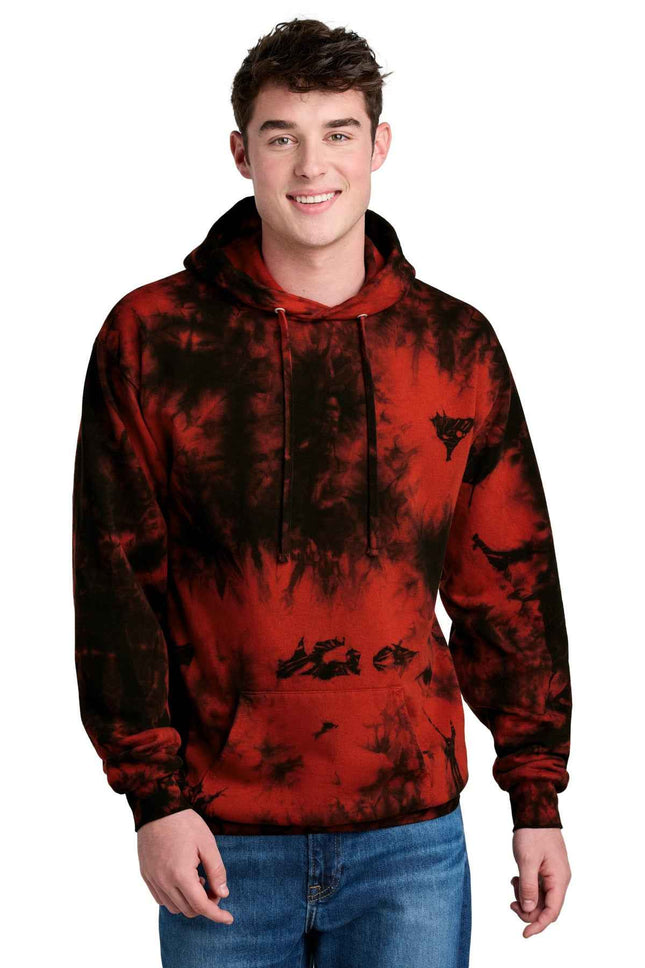 Port & Co Crystal TieDye Pullover Hoodie PC144