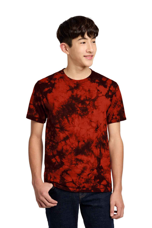 Port & Co Youth Crystal TieDye Tee PC145Y