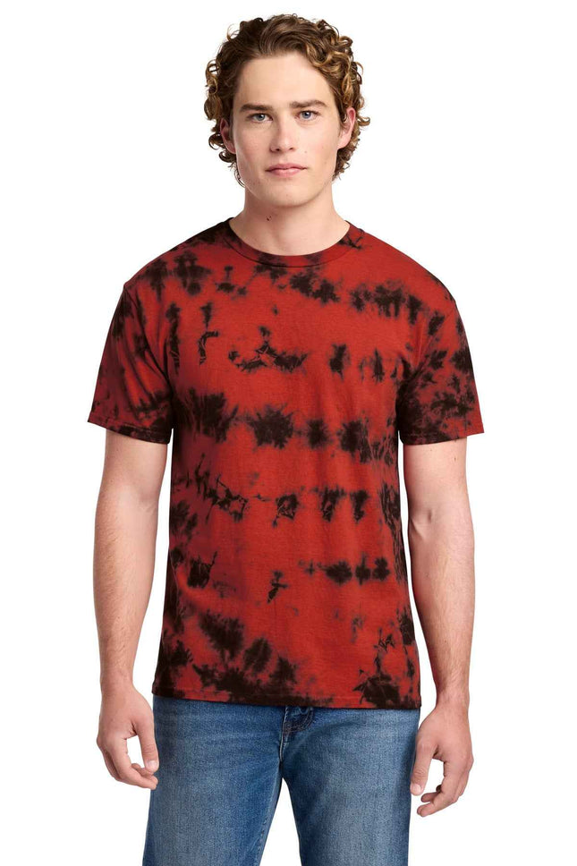 Port & Co Crystal TieDye Tee PC145