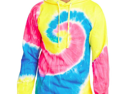 Port & Co TieDye Pullover Hooded Sweatshirt PC146