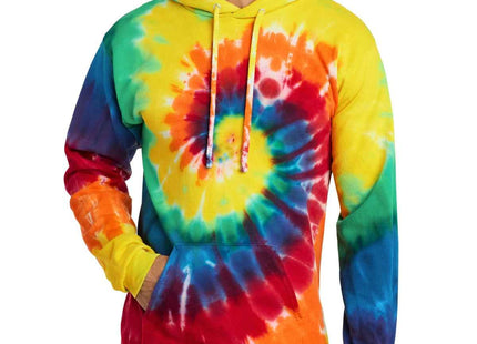 Port & Co TieDye Pullover Hooded Sweatshirt PC146