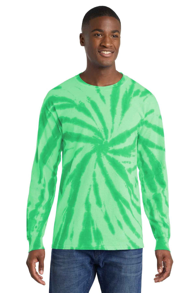 Port & Co TieDye Long Sleeve Tee PC147LS