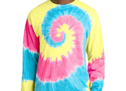 Port & Co TieDye Long Sleeve Tee PC147LS