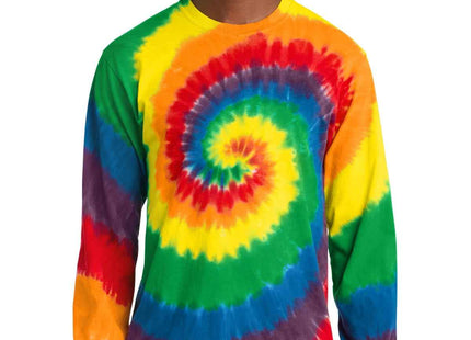 Port & Co TieDye Long Sleeve Tee PC147LS