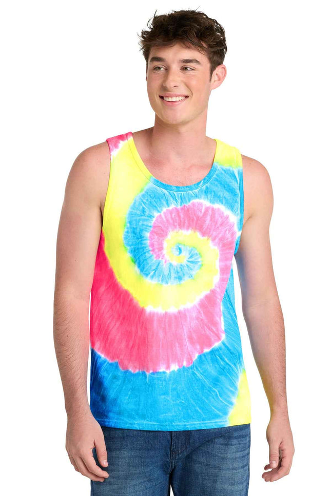 Port & Co TieDye Tank Top PC147TT