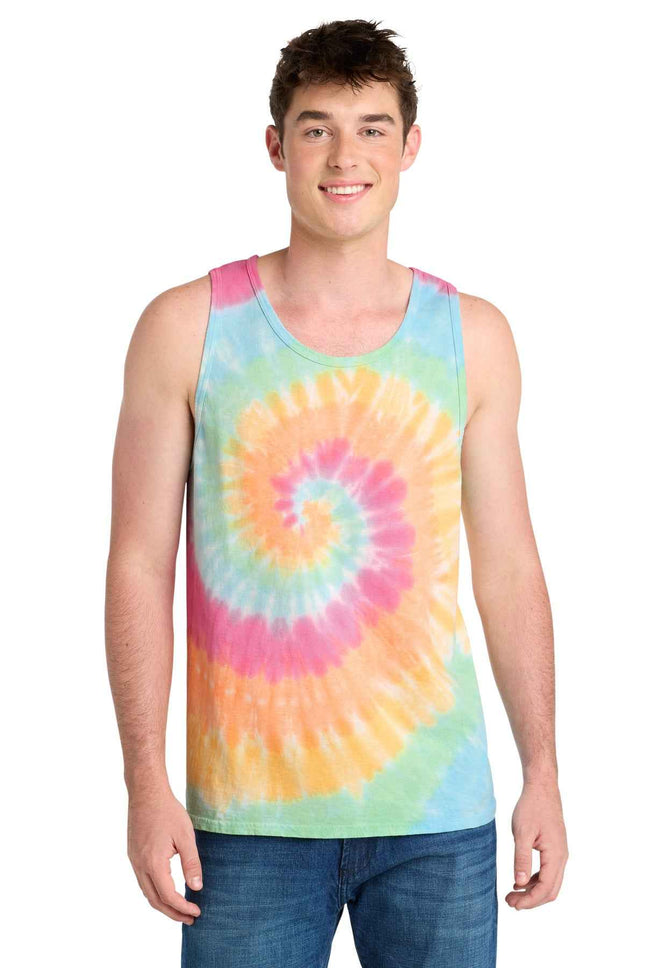 Port & Co TieDye Tank Top PC147TT