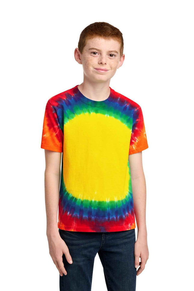Port & Co Youth Window TieDye Tee PC149Y