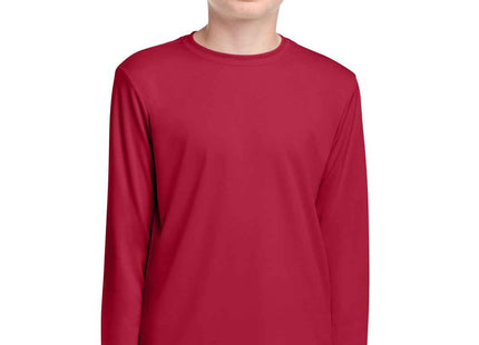 Port & Co Youth Long Sleeve Performance Tee PC380YLS