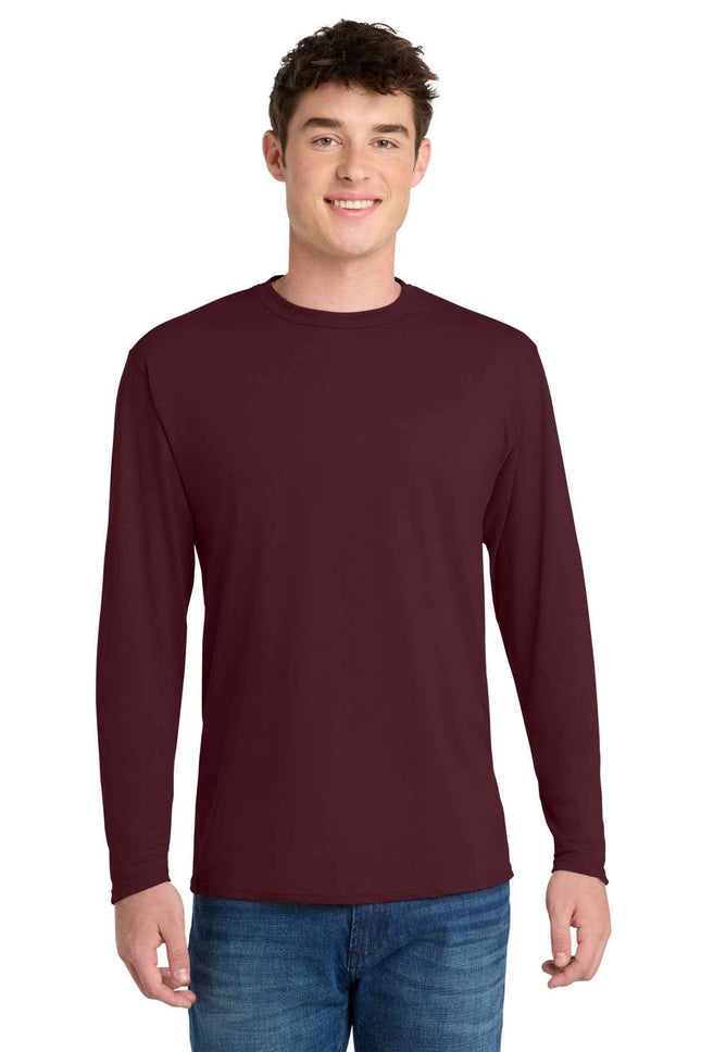 Port & Co Long Sleeve Performance Blend Tee PC381LS