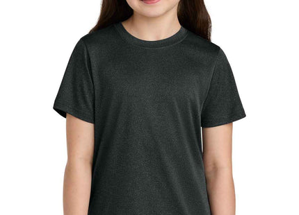 Port & Co Youth Heather Performance Tee PC390Y