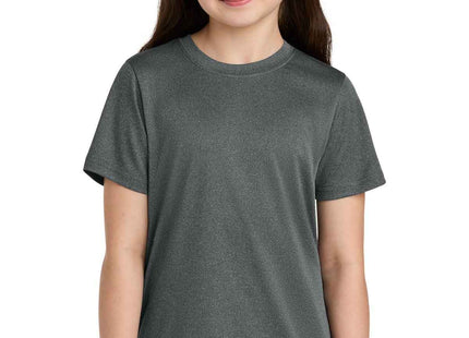 Port & Co Youth Heather Performance Tee PC390Y