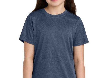 Port & Co Youth Heather Performance Tee PC390Y