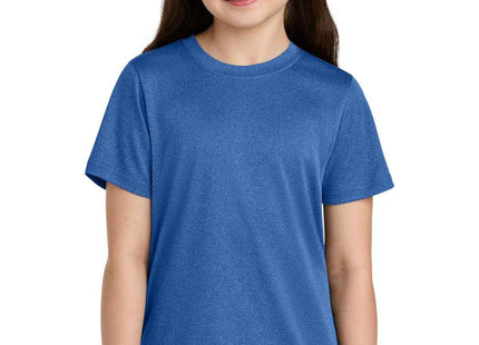 Port & Co Youth Heather Performance Tee PC390Y