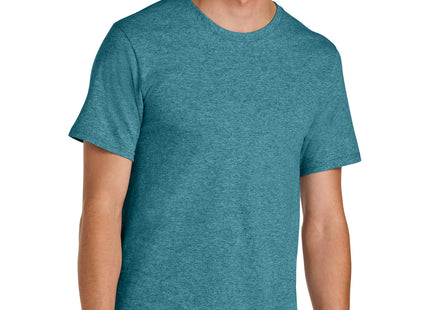 Port & Co Easy Cotton Tee PC43 Vivid Teal Heather