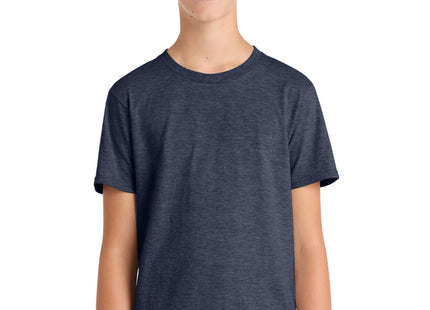 Port & Co Youth Fan Favorite Tee PC450Y Heather Navy